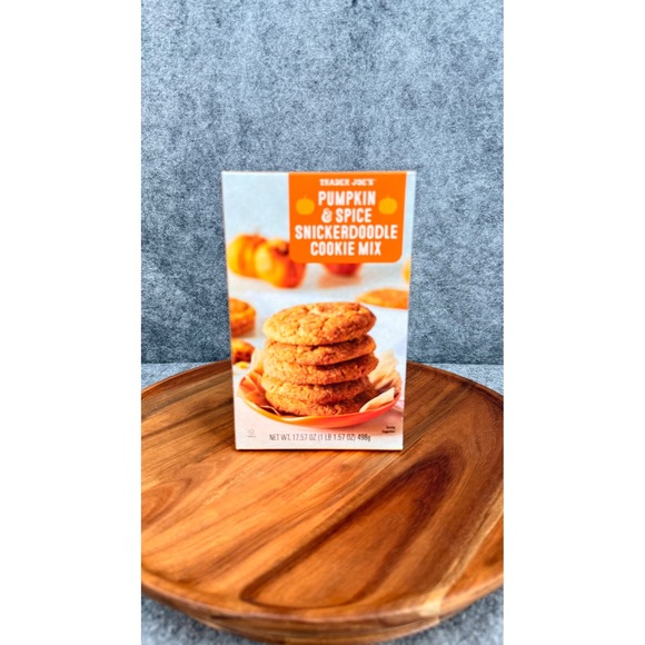 Trader Joe'S Other - Trader Joe's Pumpkin & Spice Snickerdoodle Cookie Mix 17.57oz Seasonal Baking